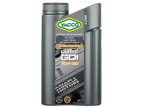 YACCO GDI 10W30 1L/5L - 100% SINTETIC - BENZINA