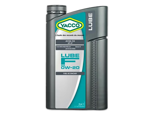 YACCO LUBE F 0W20 1L/2L - 100%SINTETIC