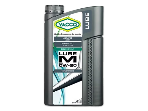 YACCO LUBE M 0W20 1L/2L - 100%SINTETIC