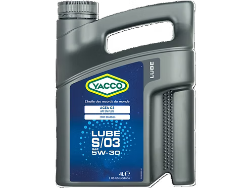 YACCO LUBE S/03 5W30 1L/4L - 100%SINTETIC