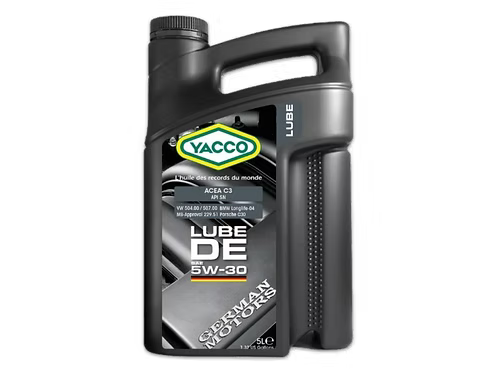 YACCO Lube DE 5W30 1L/2L/5L/60L/208L