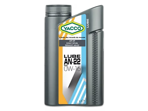 YACCO LUBE AN-22 0W16 1L/4L - 100% SINTETIC