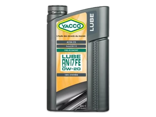 YACCO LUBE RN 17 FE 0W20 1L/2L - 100%SINTETIC