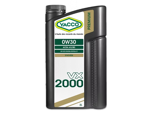 YACCO VX 2000 0W30 2L - 100%SINTETIC